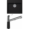 Set Schock S21-7 (dřez Nemo N-100 Onyx + baterie SC-510.120 Onyx)