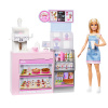 Barbie Kaviareň Sada + bábika HXN94