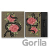 Moleskine - kolekcia Snake Roses (zápisník + guľôčkové pero) - Moleskine