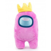 Růžový Amongus - plyšová postavička ze hry Among us (Pink Amongus - 30 cm)