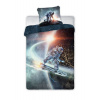 FARO Povlečení Vesmír kosmonaut Bavlna, 140/200, 70/90 cm