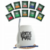 Sada Yerba Verde Mate 500 g 10x50 g Tykva Bombilla