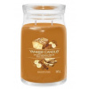 Yankee Candle Spiced Banana Bread Signature sklo 2 knoty Veľká sviečka 567g