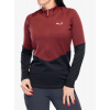 Flísová mikina dámska Salewa Puez PL HZ Fleece - syrah