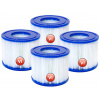 4 Filtre Filter do Čerpadla Filtračná Vložka JACUZZI LAY Z SPA BESTWAY VI 60311