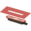 Tece Sifon drainprofile plast černá 673001