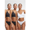 Ladies Rip Tanga 3-Pack - black+black+white L