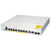 Cisco Catalyst 1000 8port GE, Full POE, Ext PS, 2x1G SFP