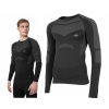 Dlhé spodné prádlo 4f Z22 čierne S/M (4f termoaktívne spodné prádlo bimp030g t -shirt s/m)