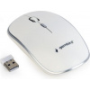 Gembird bezdrôtová optická myš MUSW-4B-01-W, 1600 DPI, nano USB, biela