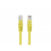 LAE Fluke Passed Lanberg patchcord cat.6 UTP 1 m žltý 10-pack