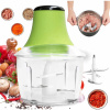 ELEKTRICKÝ ROZDRABŇOVAČ SEKÁČ NA OVOCIE ZELENINU KRÁJAČ NÁDOBA VÝKON