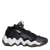 adidas Exhibit B Candace Parker Mid Shoes Womens Carbon / Cloud White / Core Bl 5 (38)