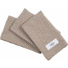 Handričky na riad The Organic Company 30 x 35 cm sivobéžové 3 ks
