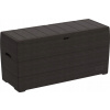 DURAMAX Durabox 270 l Plastový záhradný úložný box 117 x 45 x 56 cm - hnedý 86601