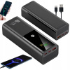 POWERBANK 100W 20000 mAh AMPER A VOLTMETER 2x KABEL SUPER RÝCHLE NABÍJANIE