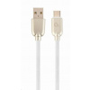 Gembird CC-USB2R-AMCM-1M-W USB 2.0 AM na typ C (AM/CM), 1m, bílý