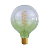 Edison Soft žiarovka GREEN-TRANSPARENT SPHERE - E27, 4W, 150lm, Stmievateľná
