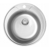 Kuchynská batéria - Okrúhly drez Deante Twist ZHC 0813 Oceľ (Kuchynská batéria - Okrúhly drez Deante Twist ZHC 0813 Oceľ)
