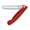 Victorinox 6.7801.FB Swiss Classic zatvárací nôž na zeleninu 11 cm, červená