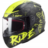 KASK LS2 FF353 RAPID NAUGHTY BLACK H-V ŽLTÁ M (KASK LS2 FF353 RAPID NAUGHTY BLACK H-V ŽLTÁ M)