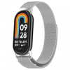 BStrap Milanese remienok na Xiaomi Mi Band 8, silver