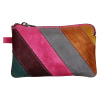 Lagen Kožená kľúčenka 2717-MZ/D ružová multi