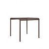 Ferm Living Jedálenský stôl Dapple, 80 x 80 cm – hnedý