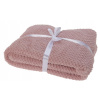 Deka HOMESTYLING polyester 160 cm x 130 cm ružová