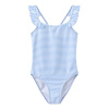 Star SwimSuit Junior Blue Stripe 7-8 rokov