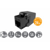 MULTIPACK 24 ks - samorezný keystone Solarix CAT5E UTP SXKJ-5E-UTP-BK-SA 25286711