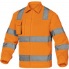 DELTA Delta Plus REFLEXNÁ PRACOVNÁ BUNDA M2VHV - Fluo-Oranžová, XL Fluo-Oranžová, XL
