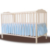 Baby Nellys Bavlnený volánik pod matrac - sv. modrý 120x60