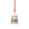 Porcelánová ozdoba na stromeček Zvonek, Christmas Sounds, 7 cm Rosenthal (Rosenthal Hutschenreuther kolednící 2023 Renáta Fučíková)