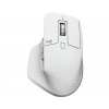 LOGITECH OEM Logitech MX Master 3S/Kancelárska/Laserová/Pre pravákov/8 000 DPI/USB+BT/Svetlo šedá 910-006560