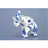 Cibulák – Slon reklamný – veľký 18 cm – originál cibuľový porcelán 1. akosť
