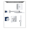 Grohe Smart Control - termostatická batéria podomietkový set 7 v 1