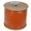 LEXI-Net kabel Cat 6A S/FTP LSOH licna (Dca) 27 AWG 500m cívka, oranžový plášť