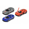 Kovové závodné autíčko na spätné natiahnutie, 12 cm - zábavná hračka pre deti