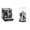 La Pavoni Cellini Classic, black + Eureka Mignon Specialita, CR chrome