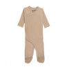 LODGER Novorodenecký overal Jumper Newborn Seersucker Beige