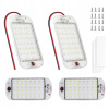 4X 48 LED LAMPA DODATKOVÉ OSVETLENIE LOĎ JACHTA KAMPER TIR BUS ATĎ 12V