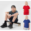 4F new collection: detské/juniorské bavlnené tričko TTSHM2324 134 modrá