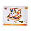 Tooky Toy obojstranné magnetické puzzle Farma skladačka