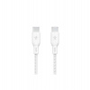 Belkin BOOST CHARGE™ USB-C/USB-C kabel 100W, 2m, bílý - odolný (CAB014bt2MWH)