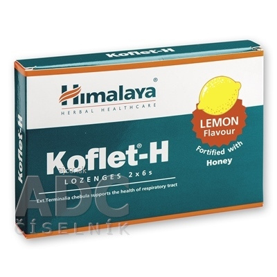 The Himalaya Drug Company Himalaya Koflet-H Lemon pas ora 1x12 ks
