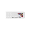 Flash disk GOODRAM UME2 16GB biely s kvetmi