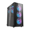 Darkflash DK352 Plus computer case + 4 fans (black) 24791
