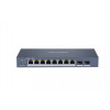 HIKVISION DS-3E1510P-SI 8portový Poe switch