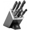 ZWILLING FOUR STAR 35145-007-0 sada kuchyňských příborů/nožů ve stojanu 7 kusů Černá
